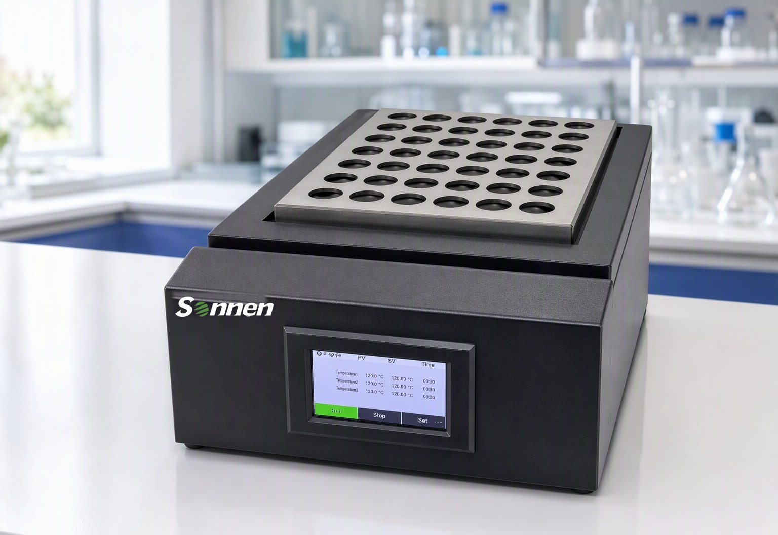 S36 graphite block digester — Sonnen laboratory instrument